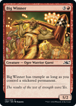 The art for Big Winner.